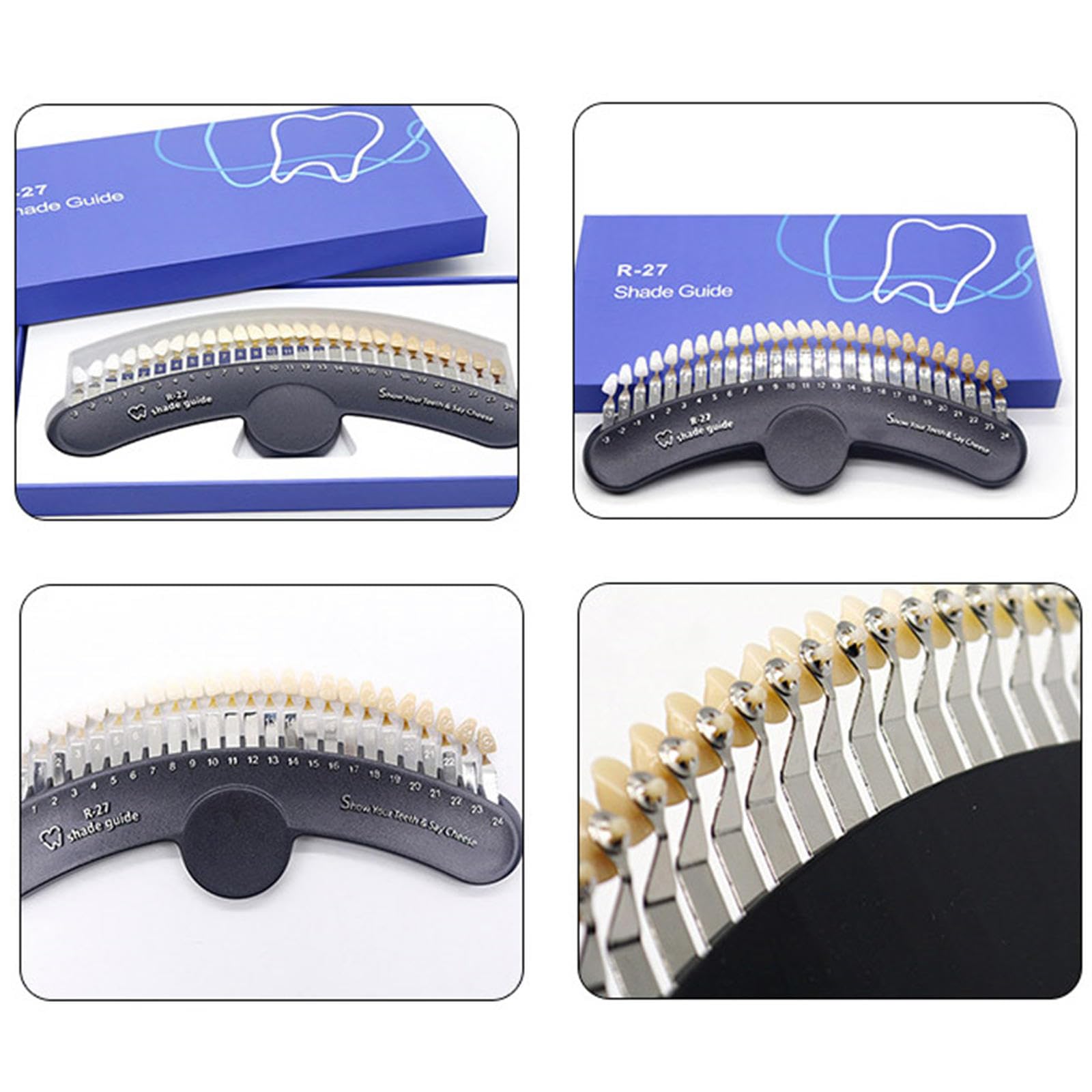 Amazon.co.jp: 27色の歯のホワイトニングシェードガイド